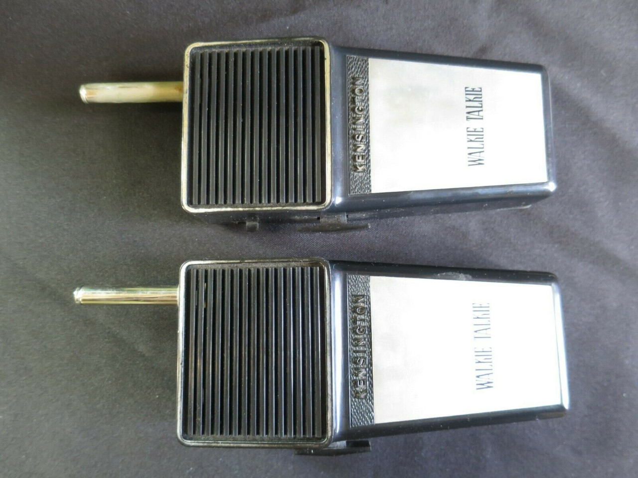 60s? Pair of Vintage Kensington Walkie Talkie ~ PARTS OR REPAIR