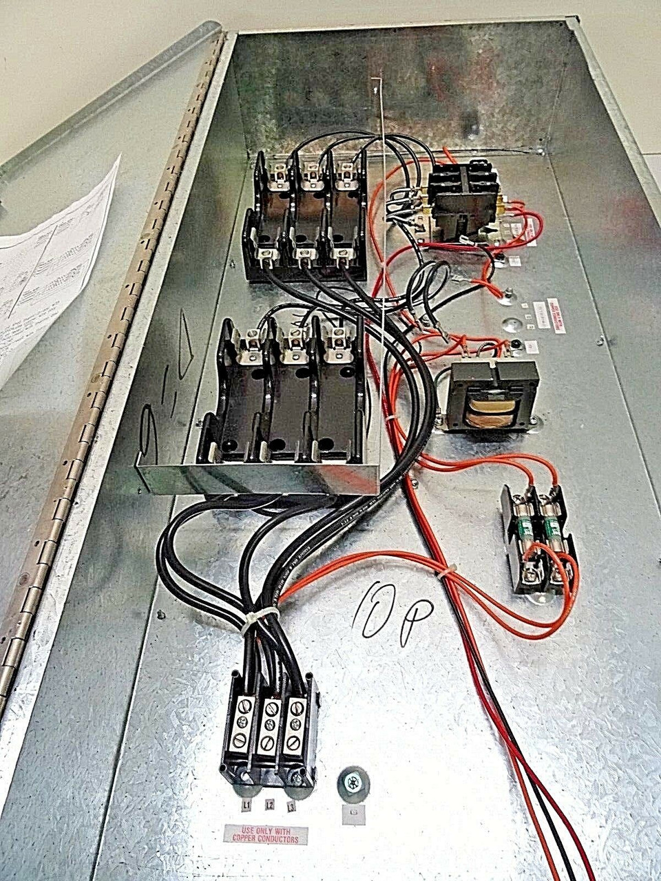 Warren Tech RP 55Kw Relay Control Panel for Remote Panel Duct Heater