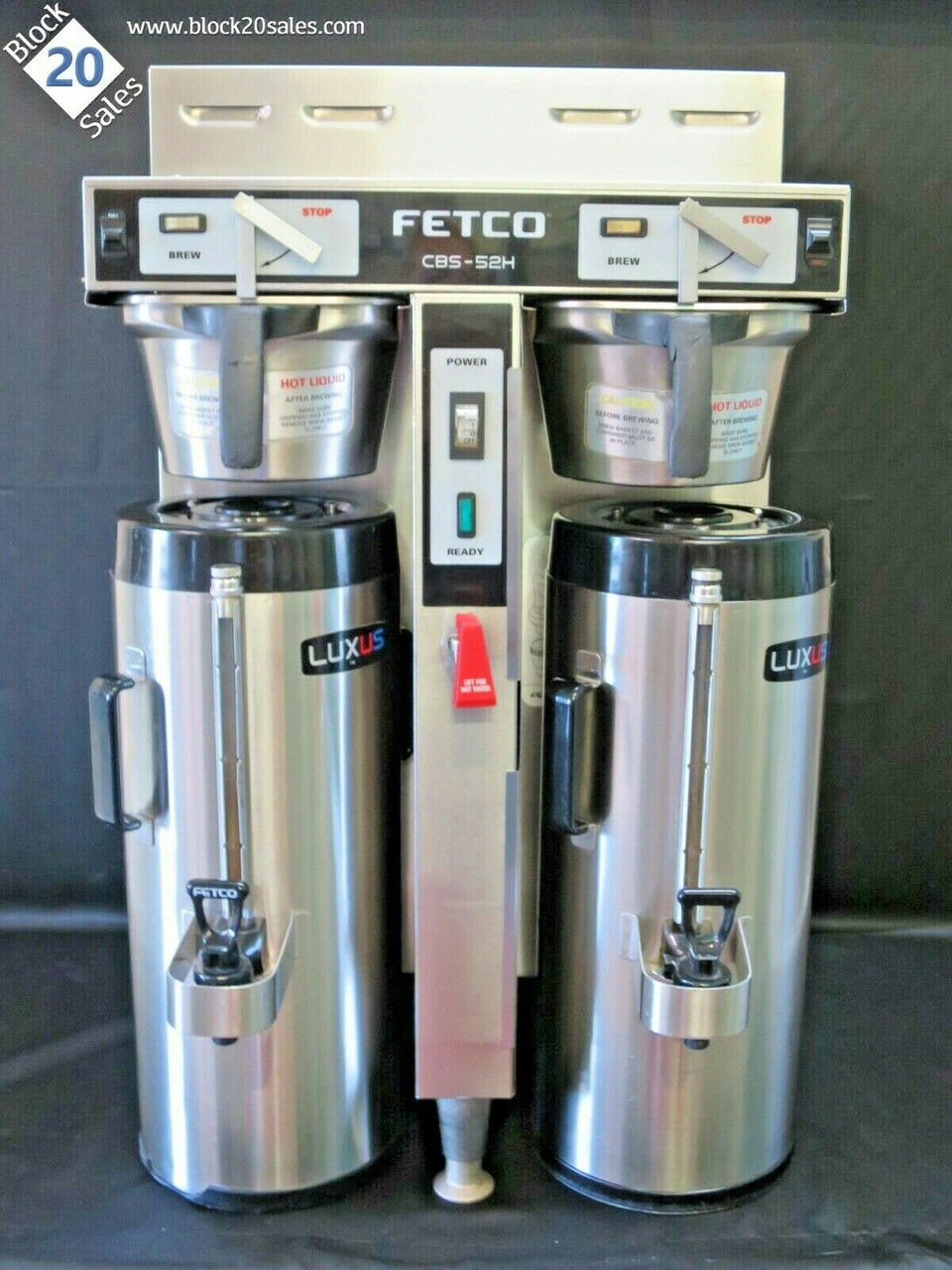 Fetco Twin High Volume Thermal Coffee Brewer