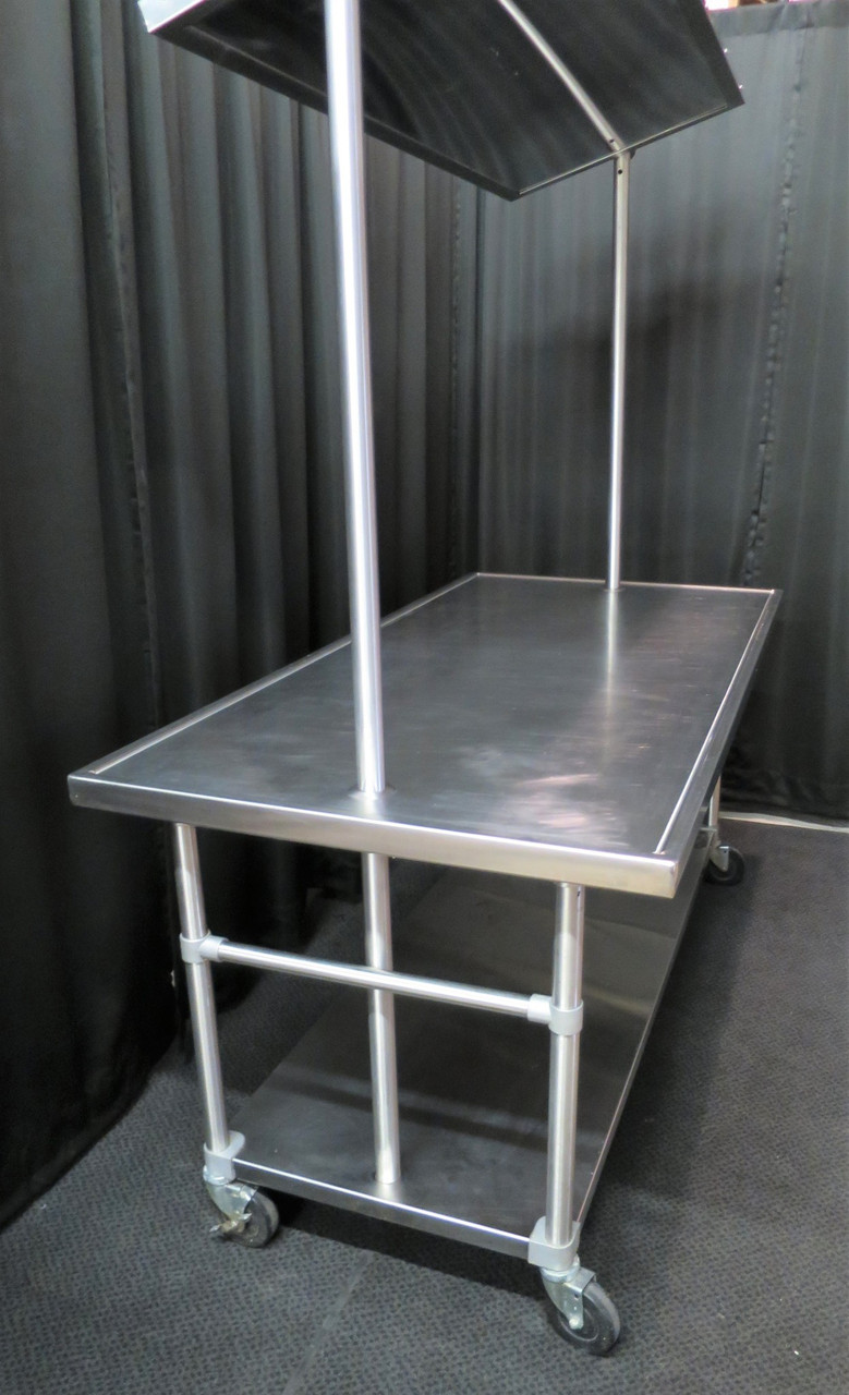 72" Demo Table with Mirror Eagle Group DT3672SE