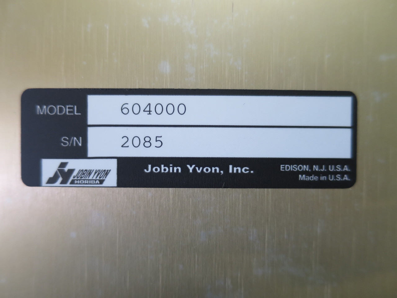 Jobin Yvon 6040000 for ABI Prism 7000 Sequence Detector