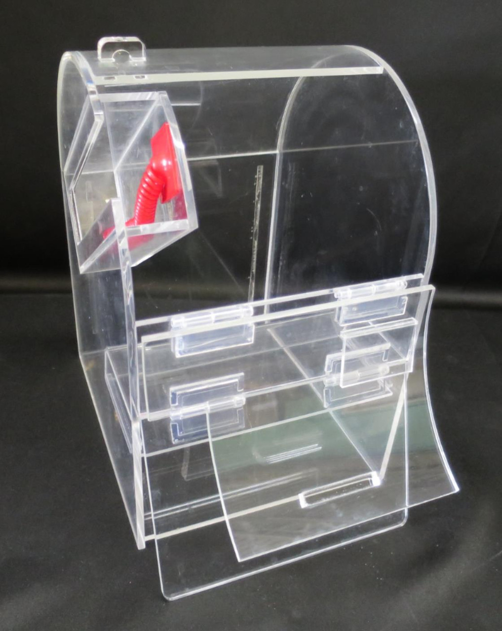 Acrylic Plexiglass Candy Bin Display Container Dispenser