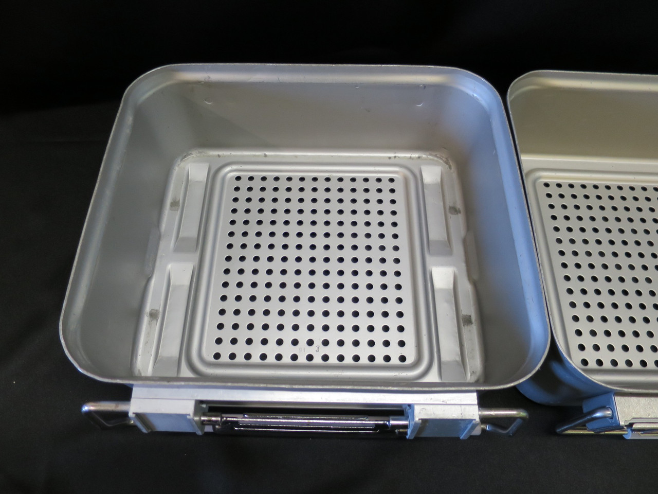 Lot of 3 V. Mueller Genesis Sterilization Container Bottoms Only 5