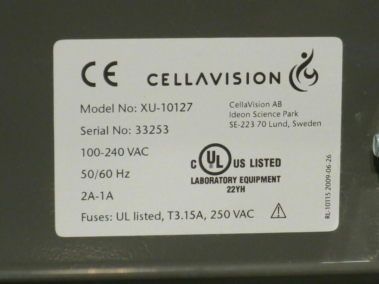 CellaVision DM1200 Digital Cell Morphology Analyzer **PARTS ONLY**