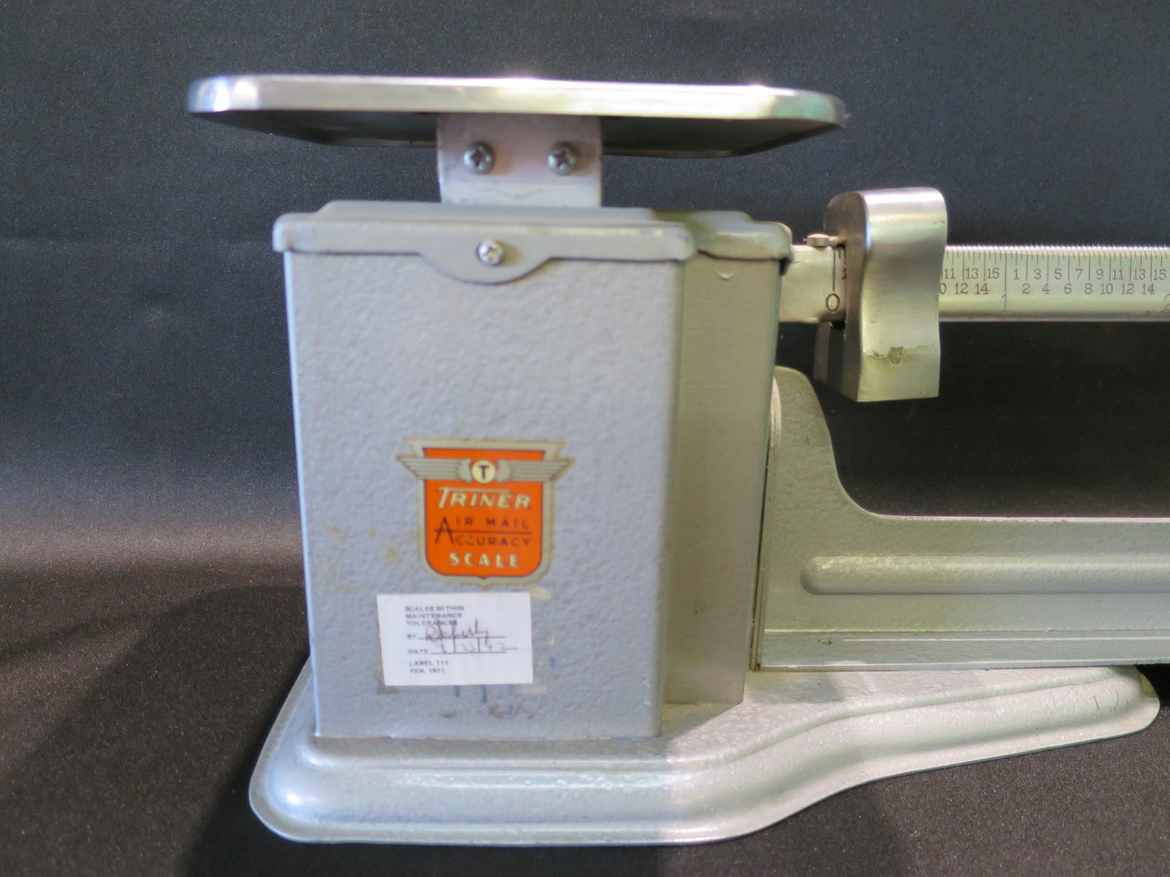 Vintage Triner 4lb Beam Scale