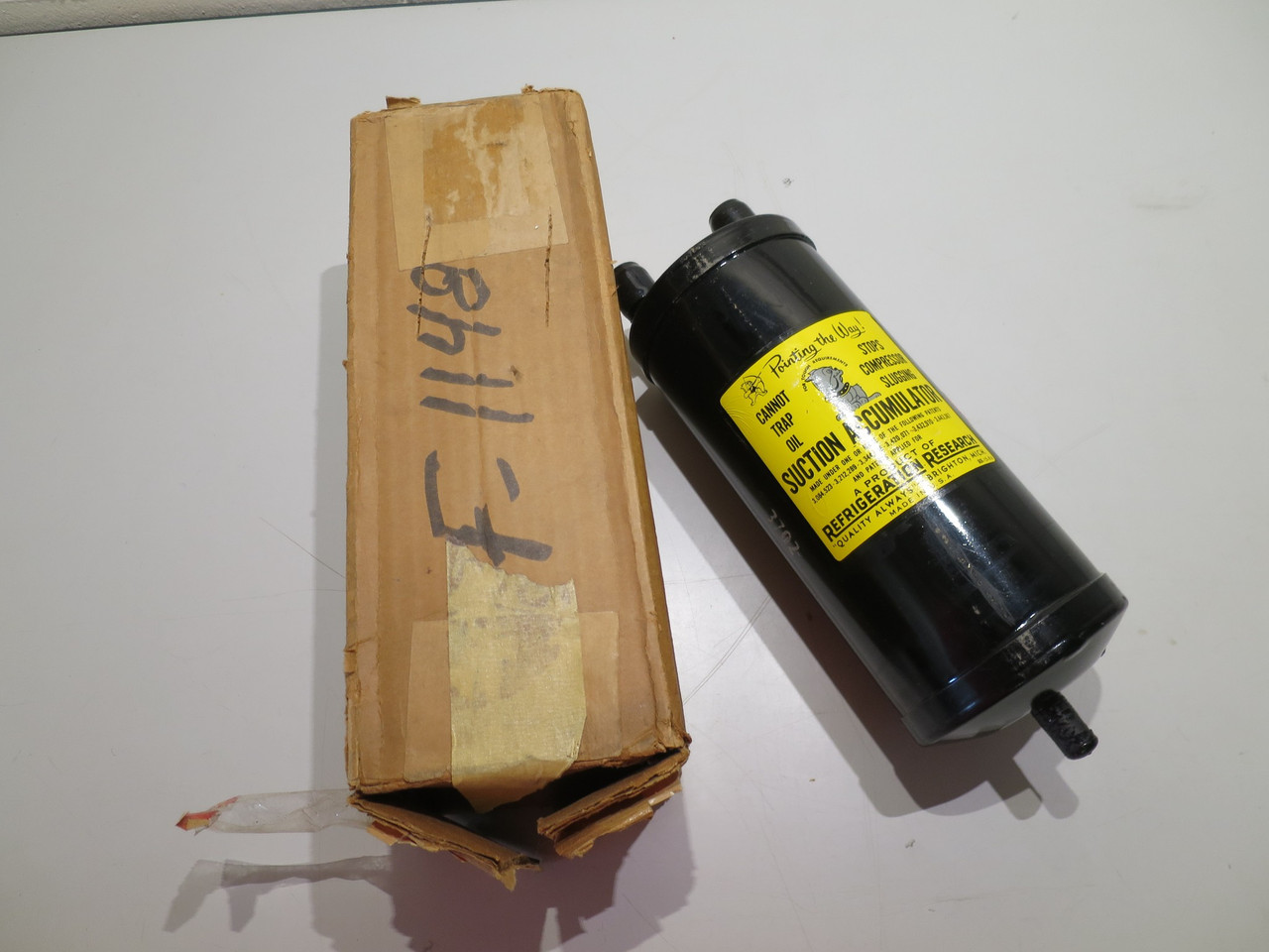 Refrigeration Research Suction Accumulator 3702