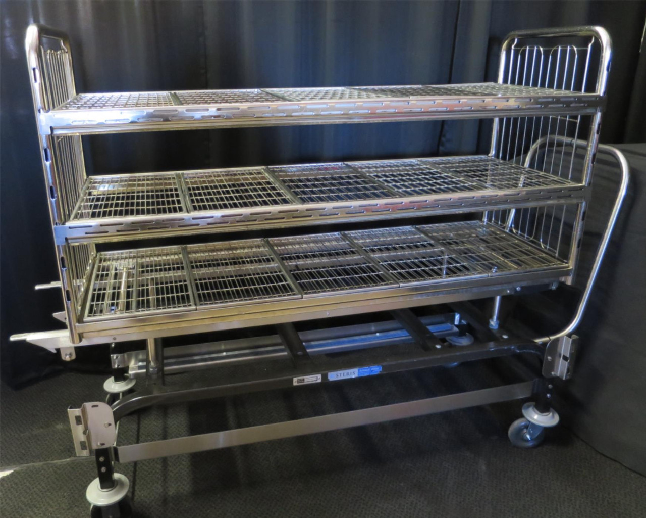 Steris A141198391 Sterilizer Cart 57" h x 21.75"w x 62" l w/141198795