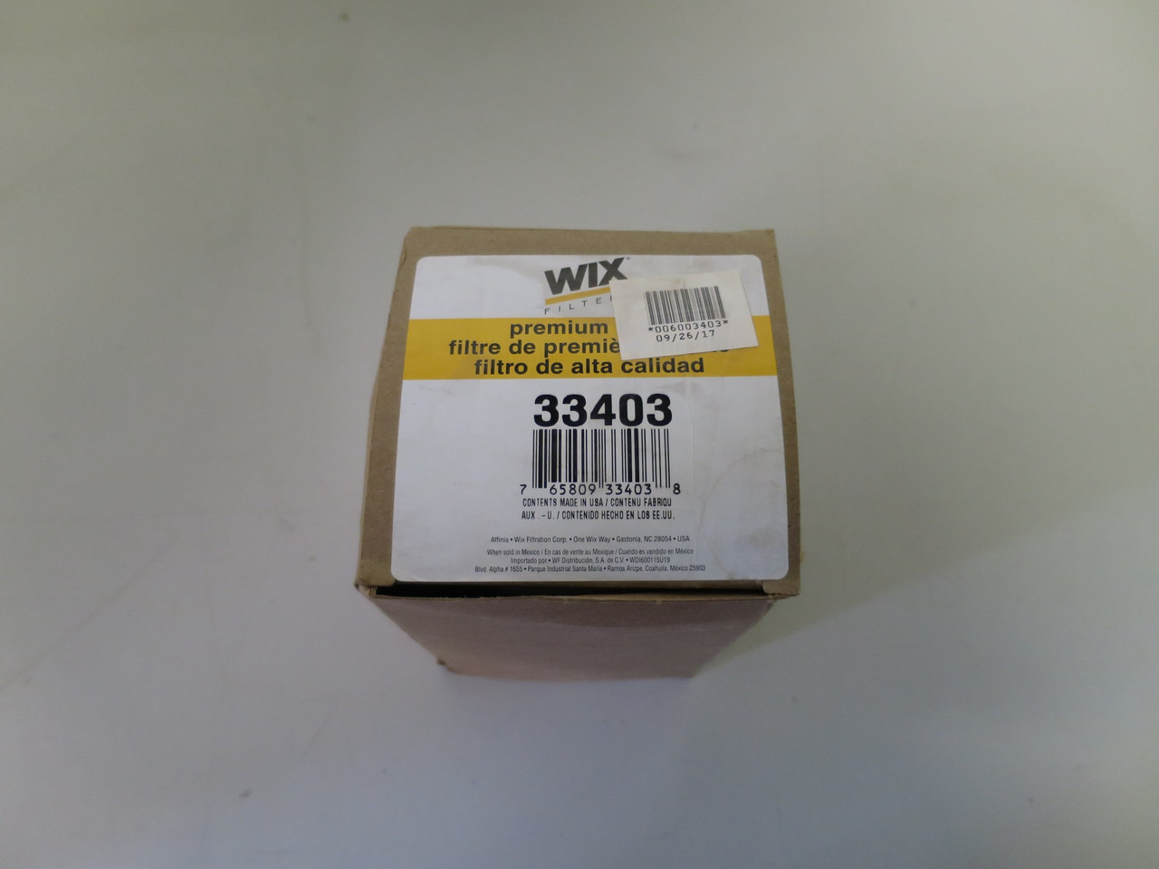 WIX Filters 33403 Heavy Duty Spin-On Fuel Filter