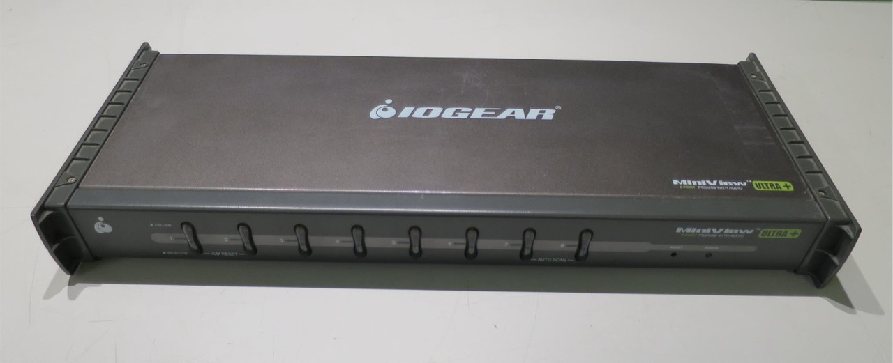 IOGEAR 8 Port MiniView Ultra+ GCS1758 (no power adapter or cables)