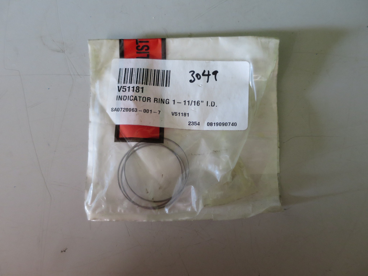 3 PK Bell & Gossett V51181 - 1-11/16" Indicator Ring