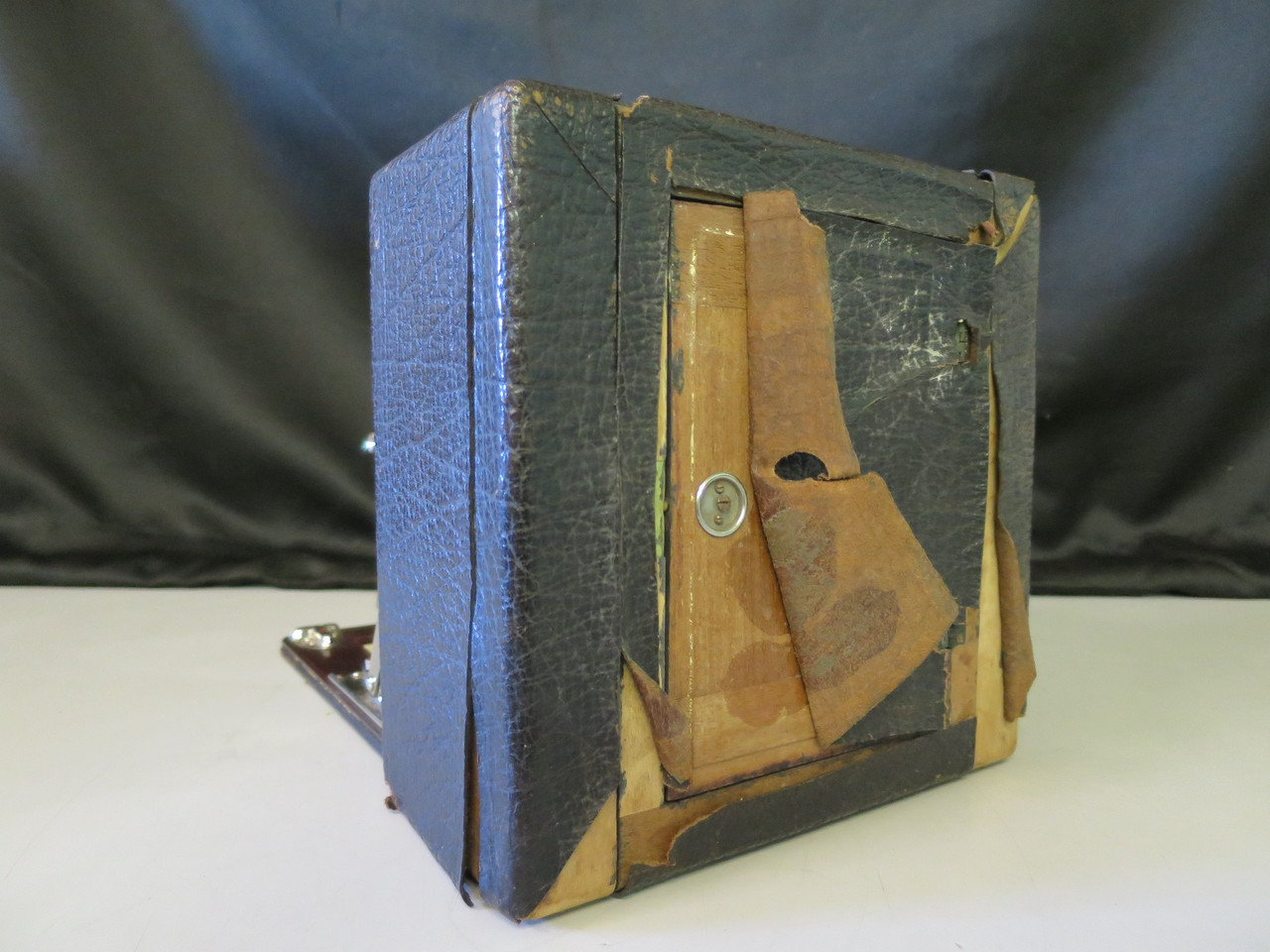 Vintage Conley Film Plate Bellows Camera w/ 5x7 Wooden Film Holders
