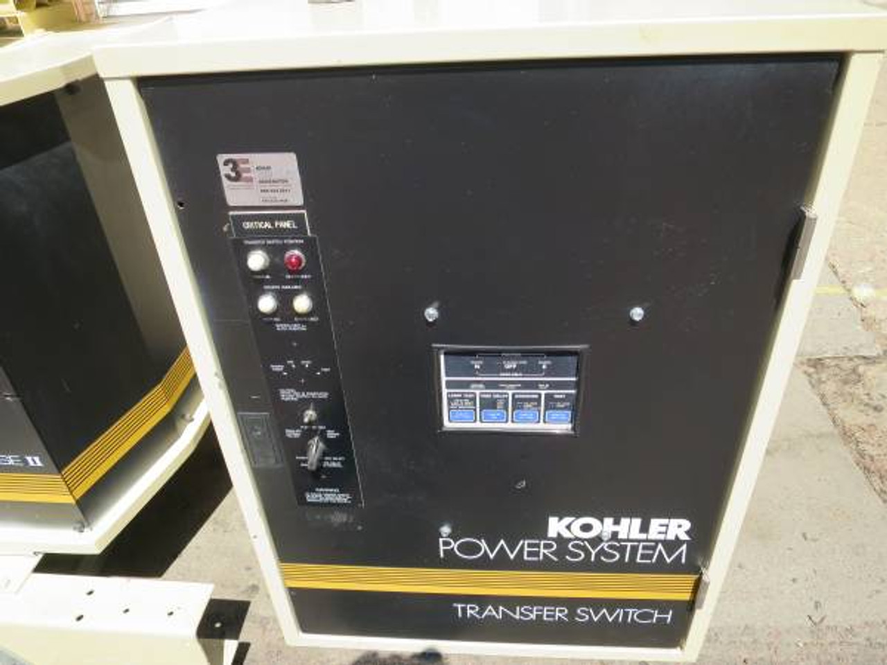 80kW Industrial Generator Kohler Fast Response II