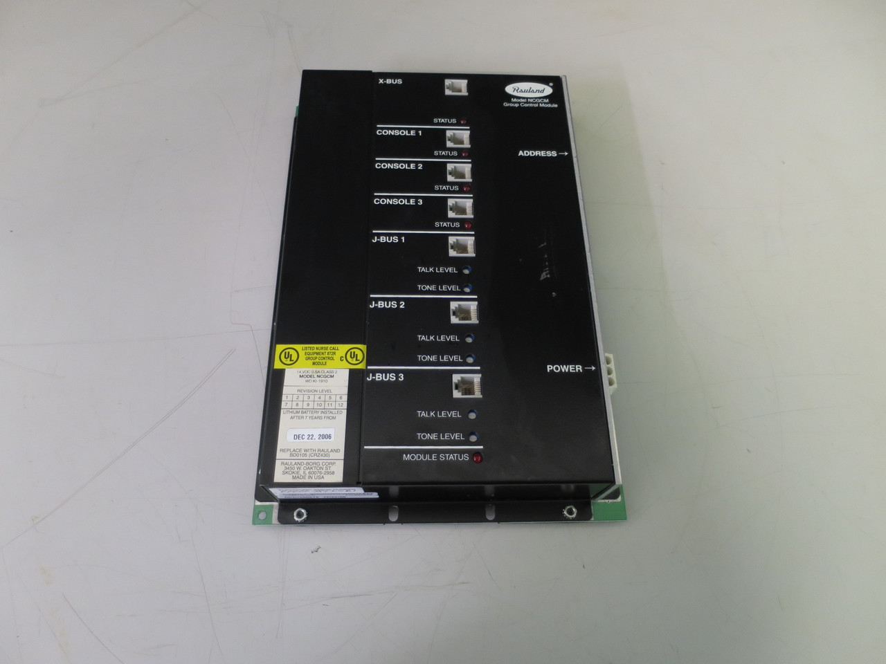 Rauland Group Control Module NCGCM