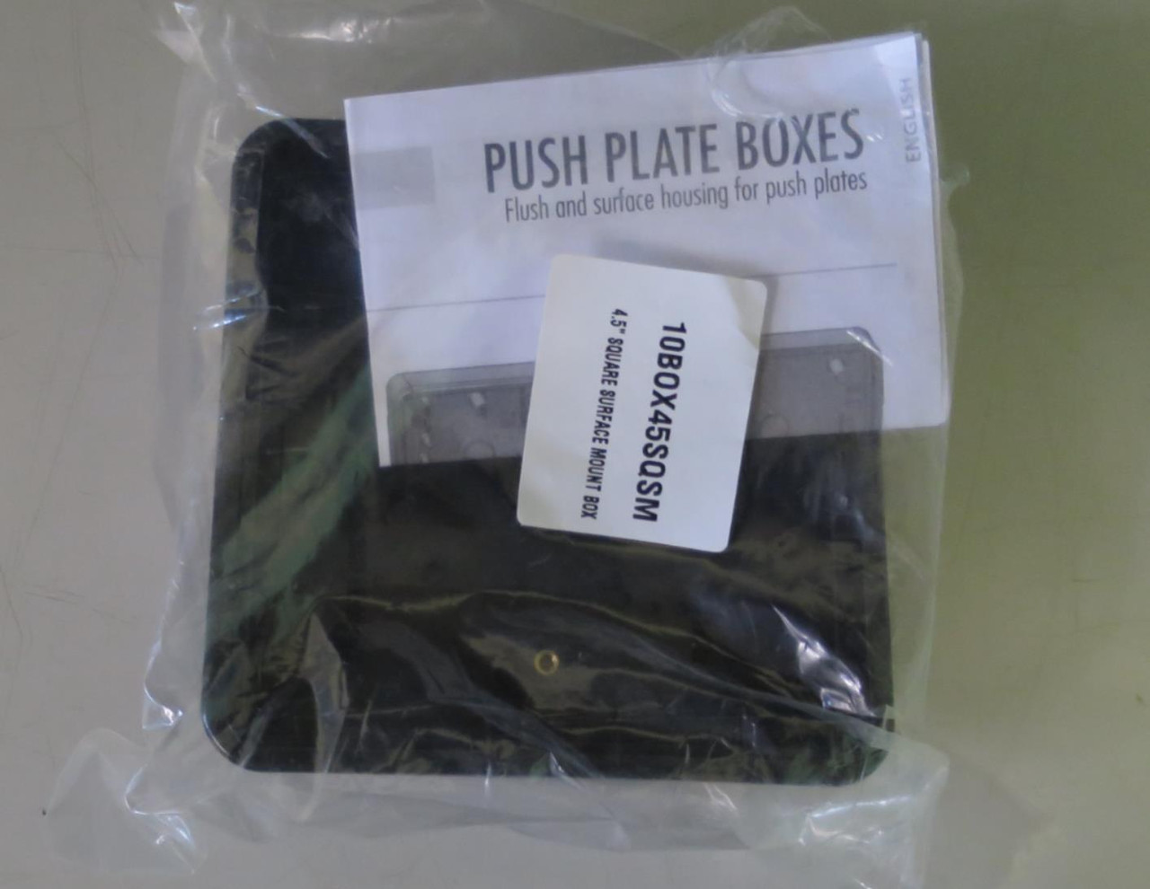 BEA 10BOX45SQSM 4.5" SQUARE SURFACE MOUNT BOX