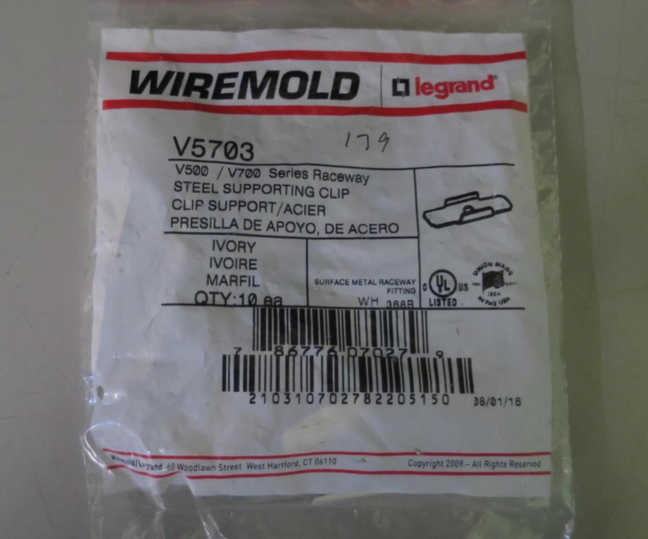 WIREMOLD V5703 ( (WHITE)