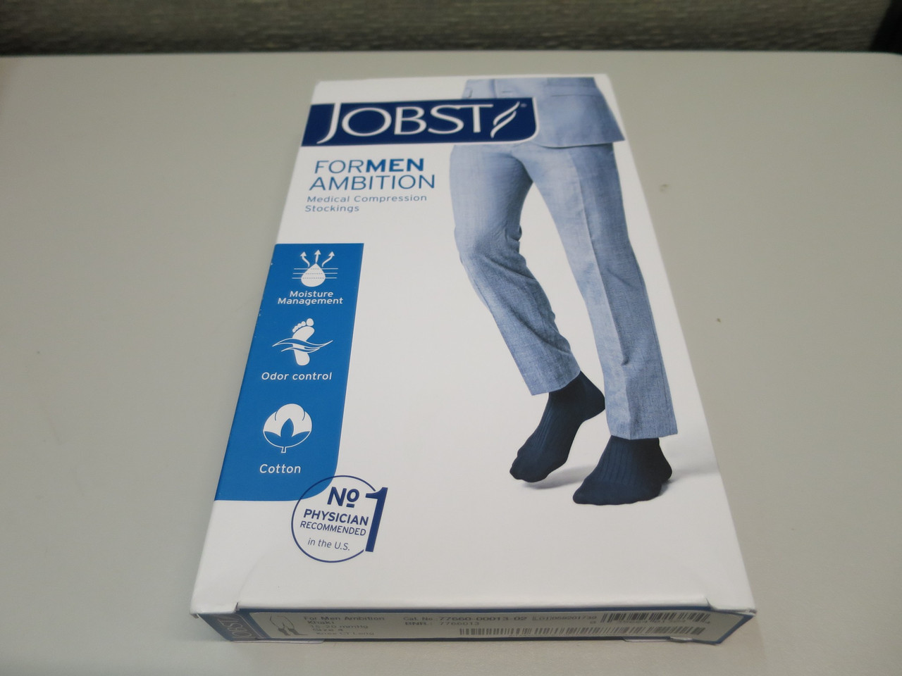 Med Compression Socks Sz 4 Khaki Knee CT Long 15-20 mmHg Jobst 77660-00013-02