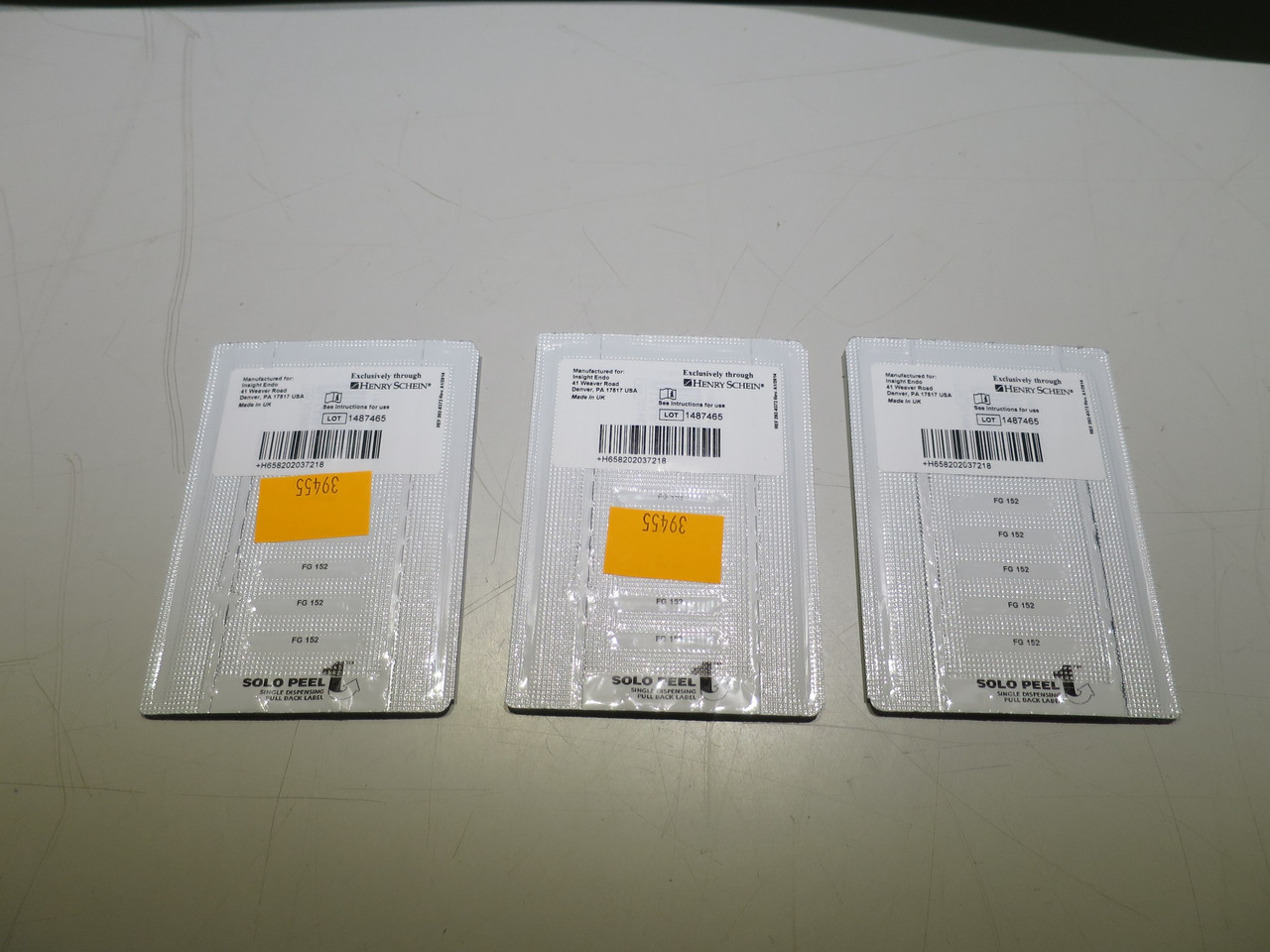 Lot of 3 Channels 2020372 Endo Safe-End Access Burs 5pk