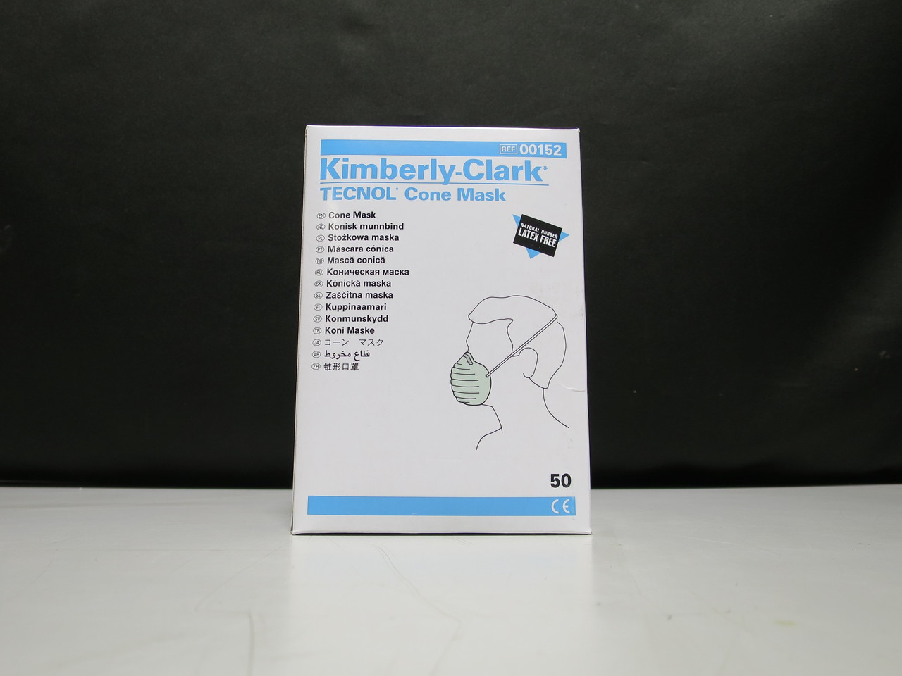 Kimberly Clark 00152 Tecnol Cone Mask 50 Count