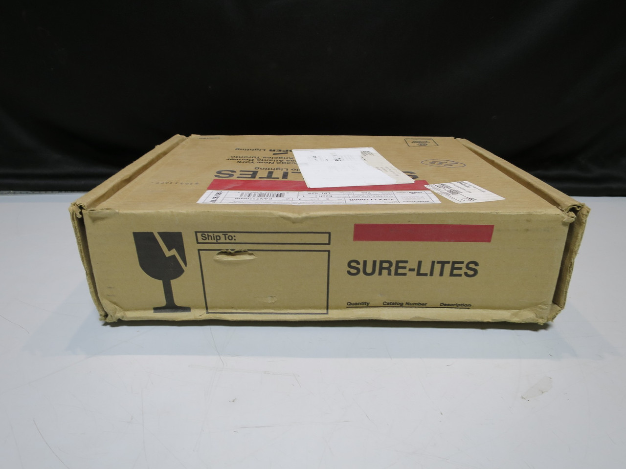 Sure-Lites CAX717000R Double-Sided, AC w/ Battery Backup Exit Light