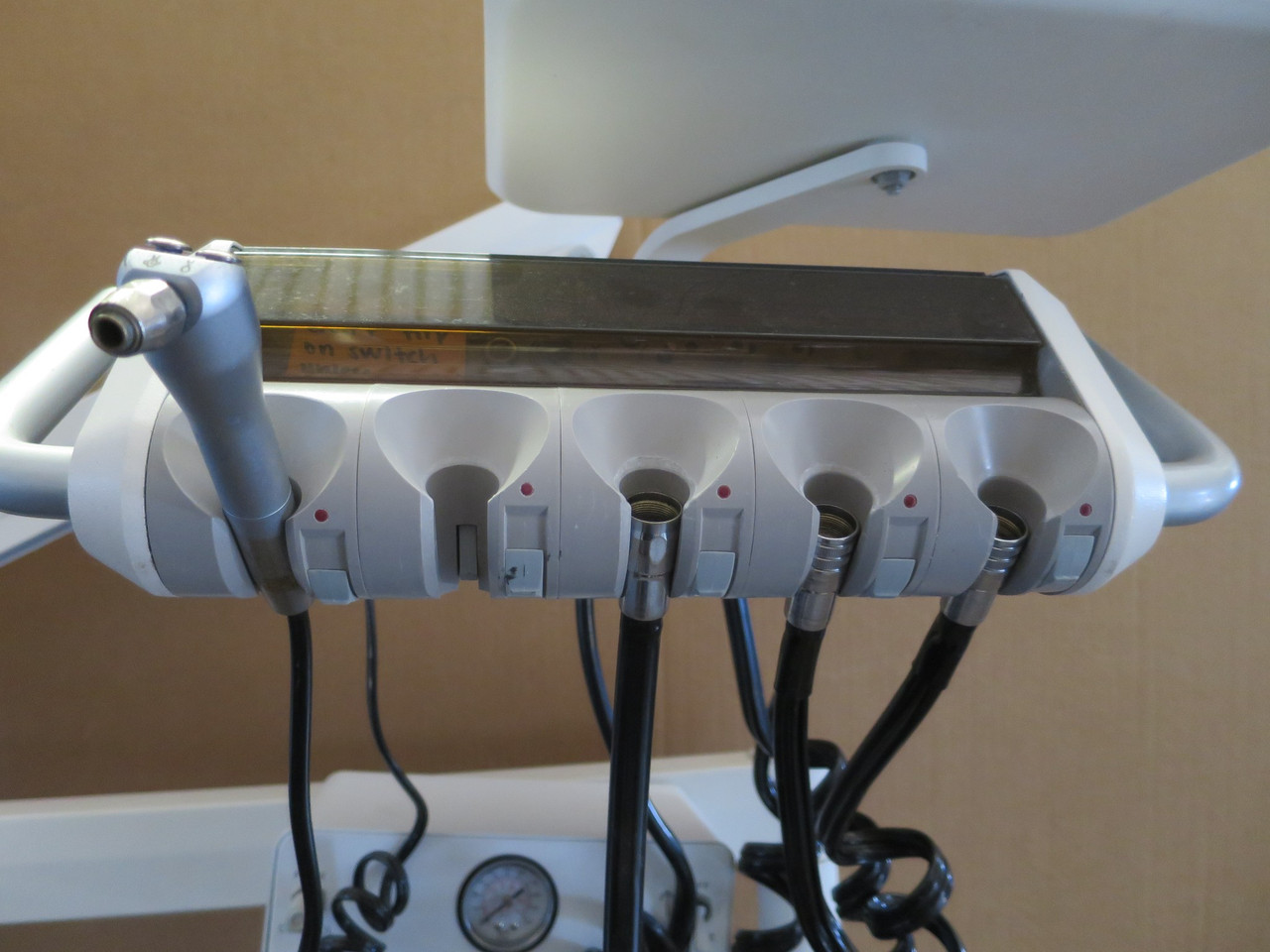 Adec 6300 Chair Mount Dental Delivery System Duo w/ Light Transformer