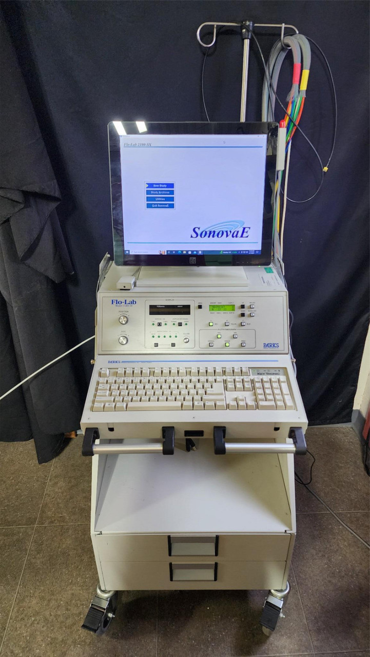 Parks Flo-Lab 2100-SX Vascular System w/ SonovaE 6.0.802