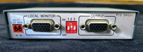 Extron VGA Distribution Amplifier P/2 DA2xi w/Power Cord
