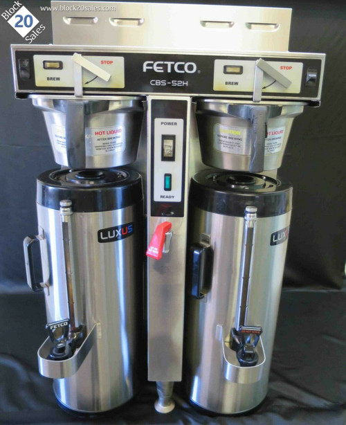 Fetco  Twin 1.5 Gal. High Volume Thermal Coffee Brewer #4