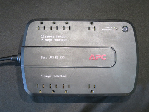 APC Back-UPS 550VA 330W Uninterruptible Power Supply BE550G BATTERY NOT INCLUDED