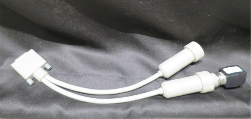 Low Voltage Computer Cord Female 15 Pin Serial to Female Ethernet and 2 Pin