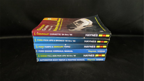 Haynes Automotive Repair Manuals