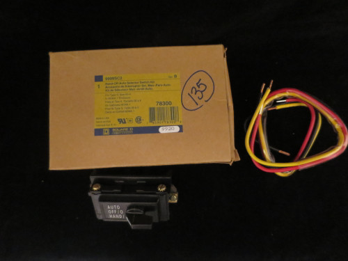 Hand-Off-Auto Selector Switch Kit Series B Square D 9999SC2