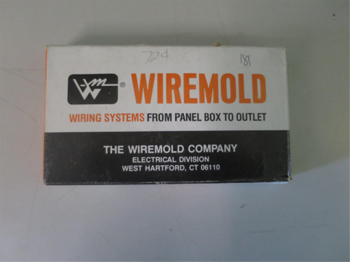 WIREMOLD WIRING SYSTEMS PANEL BOX TO OUTLET V518