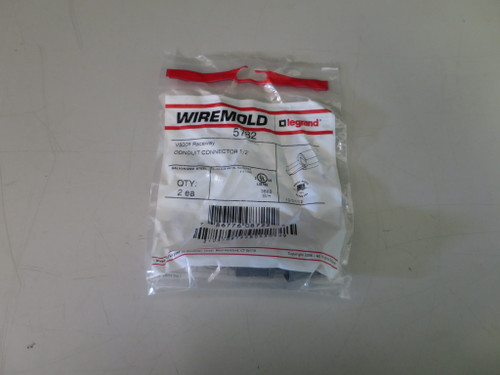 Wiremold 1/2" Conduit Connector 2 pc