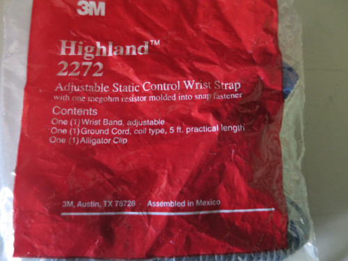 Anti-Static Adjustable Wrist Strap 3M Highland 2272
