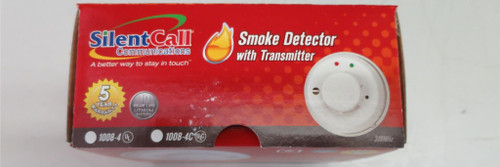 Silent Call Communications Smoke Detector With Transmitter 1008-4