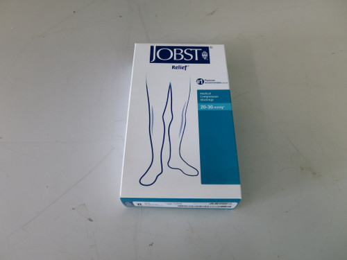 Thigh High CT Beige 20-30 mmHg Small w/S Band Jobst Relief 114208