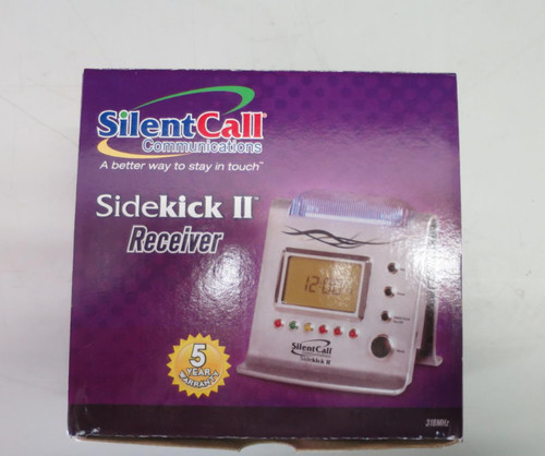 Silent Call Receiver Sidekick II with Strobe light SK09214-2 and Bed Vibrator