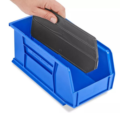 Uline S-12415D Length Dividers for 11x5" Stackable Bins 6 pk