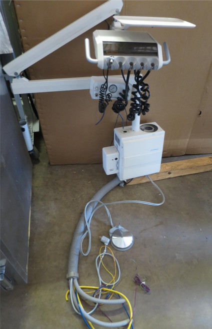 Adec 6300 Chair Mount Dental Delivery System Duo w/ Light Transformer