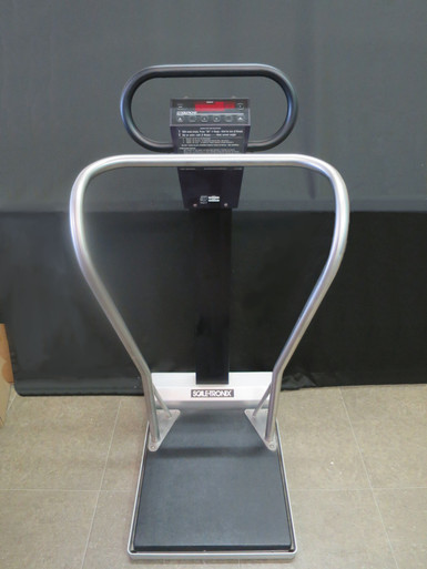 Welch Allyn Scale-Tronix 5002 Mobile Low-profile Stand-On Scale with ...