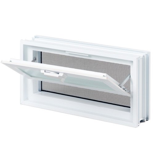 Glass Block Vent (For Standard Imperial American Size Block Only)