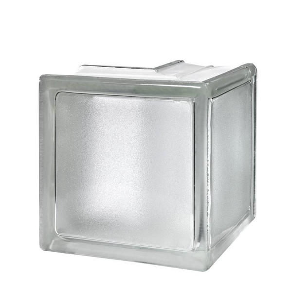 MyMINIGLASS Arctic Crackled Glass Block