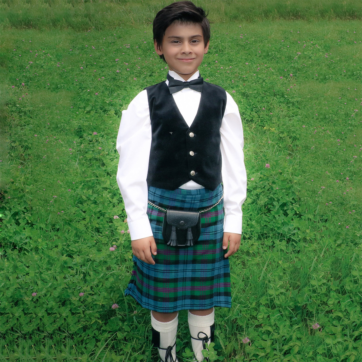 Quality Wool Blend Kilt for Kids
