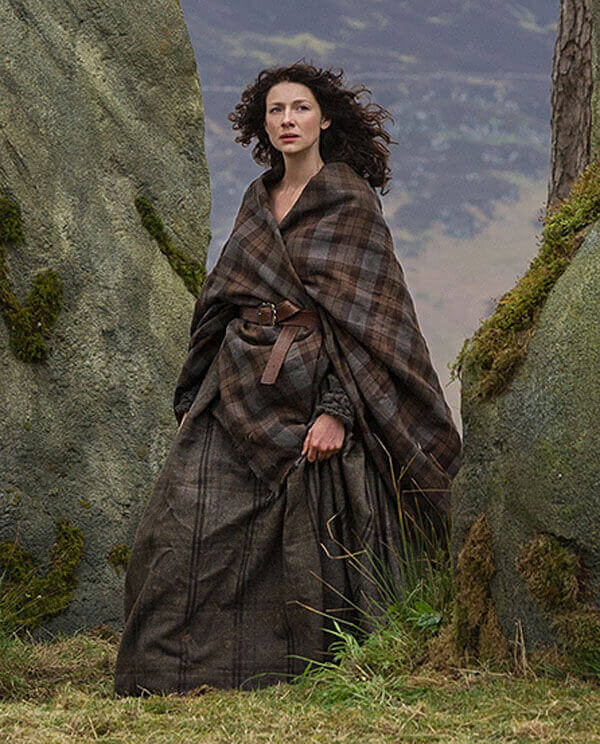 OUTLANDER Earasaid Wool Free Poly Blend Tartan