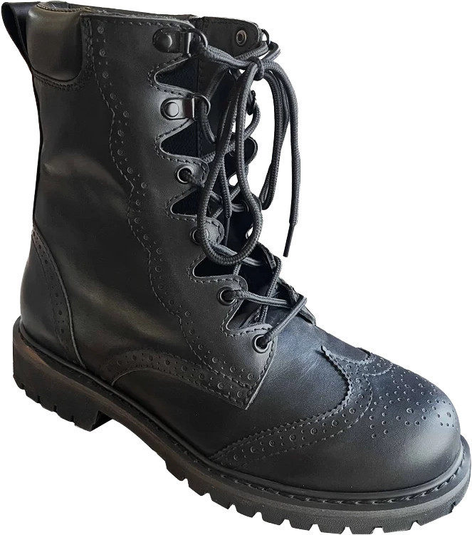 イギリス　BOOTS セット Ghillie Boots – Full Grain Leather Highland Kilt Boots