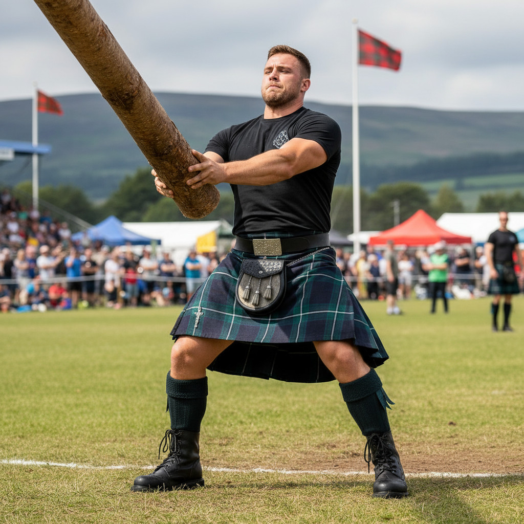 Ghillie Boots – Full Grain Leather Highland Kilt Boots