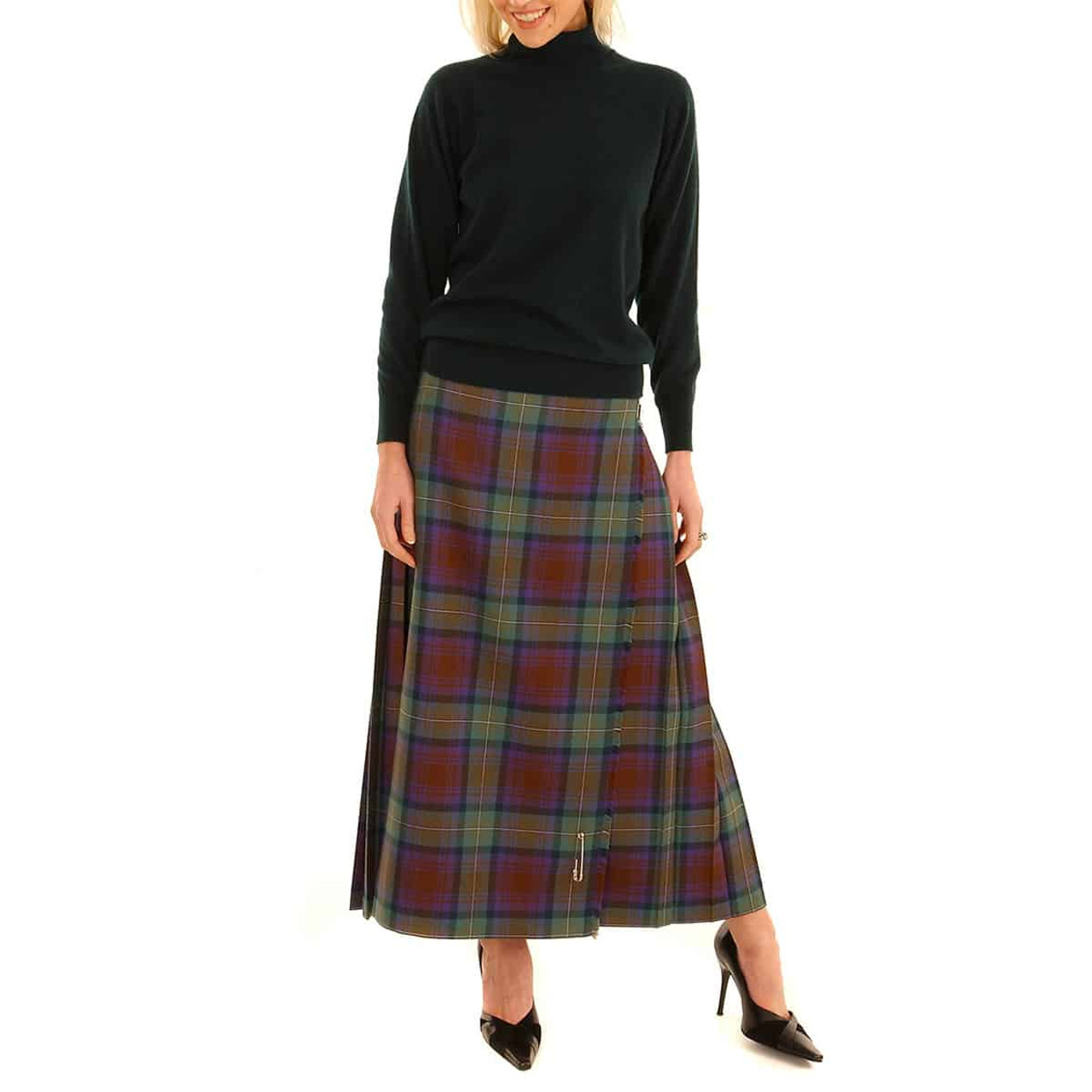 Used Scotland製 Scottish Clanwear キルトスカート 30c3a0d3c78e793a94b8cb1e0bd8a6