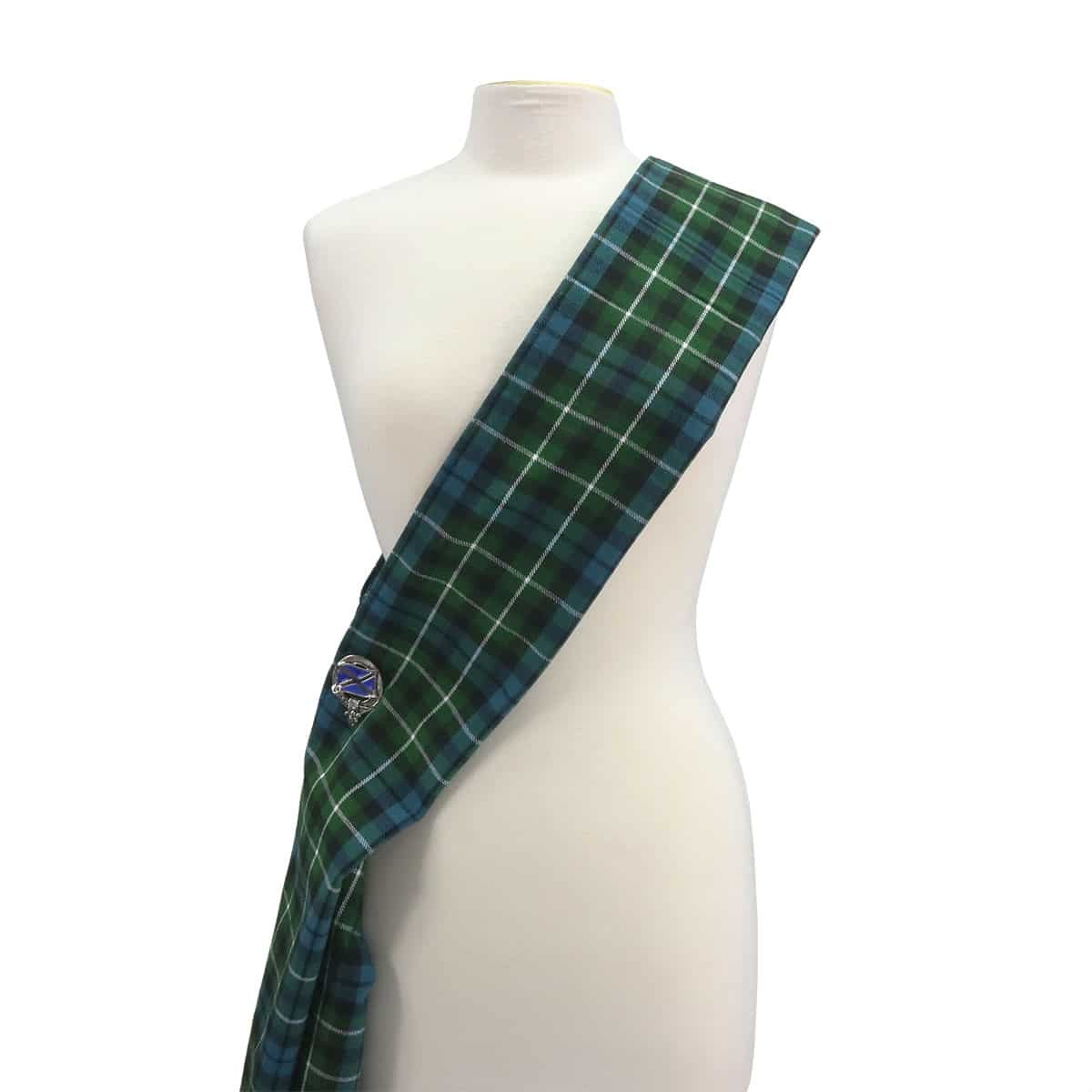 Spring Sashes Spring Weight Premium Wool Tartan Sashes Made in Scotland