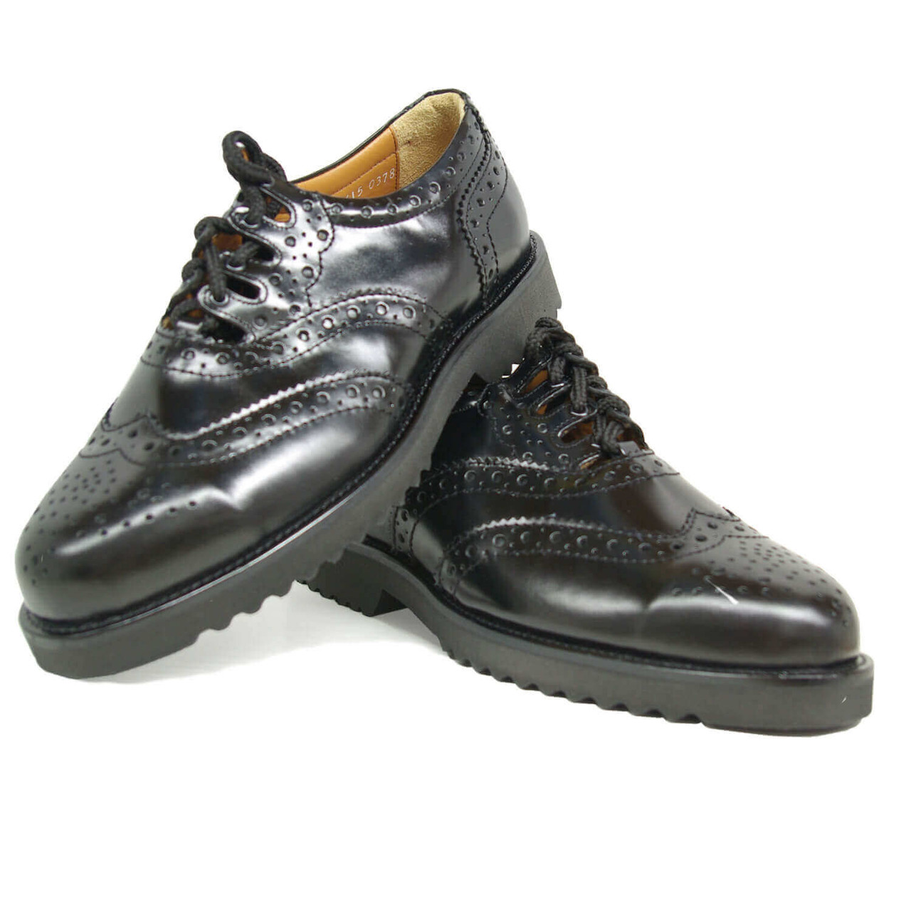 Orthotic Piper Ghillie Brogues – Gaelic Themes | Extra Comfort for