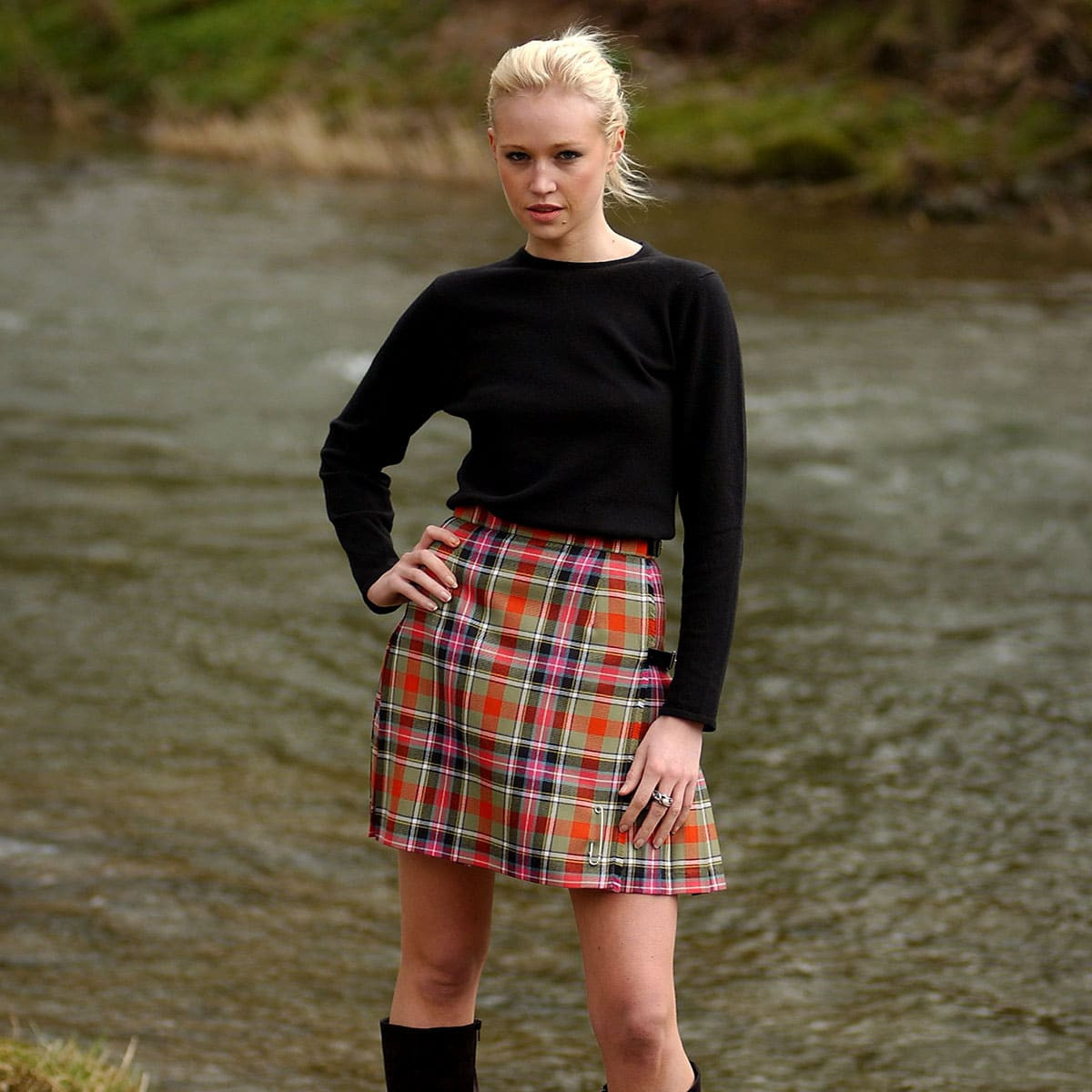 Light Weight Premium Wool Kilted Mini Skirt – Custom Made in Scotland